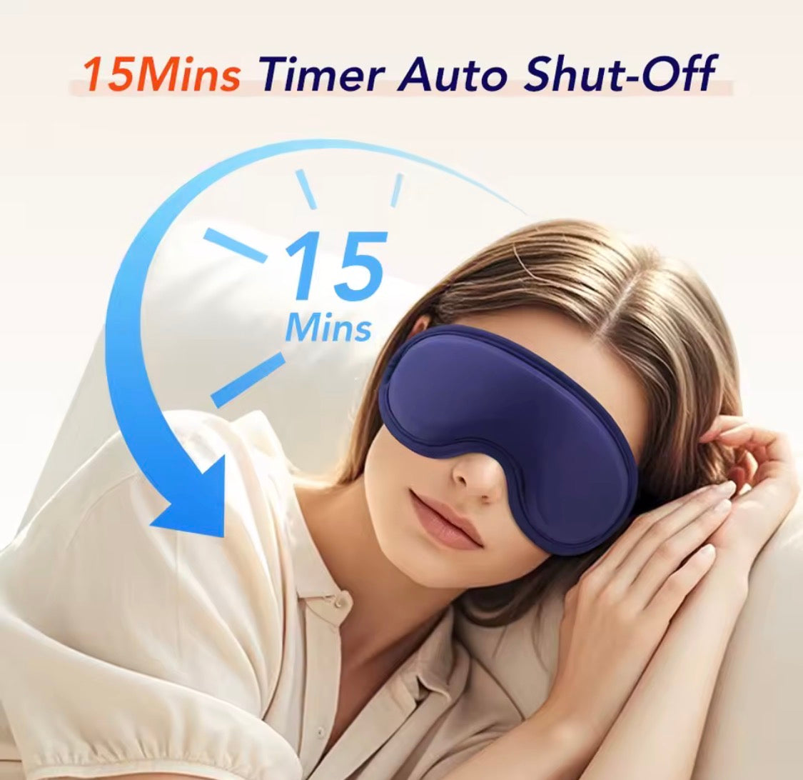Heated 3D eye mask for sleep and relaxation – product image 5