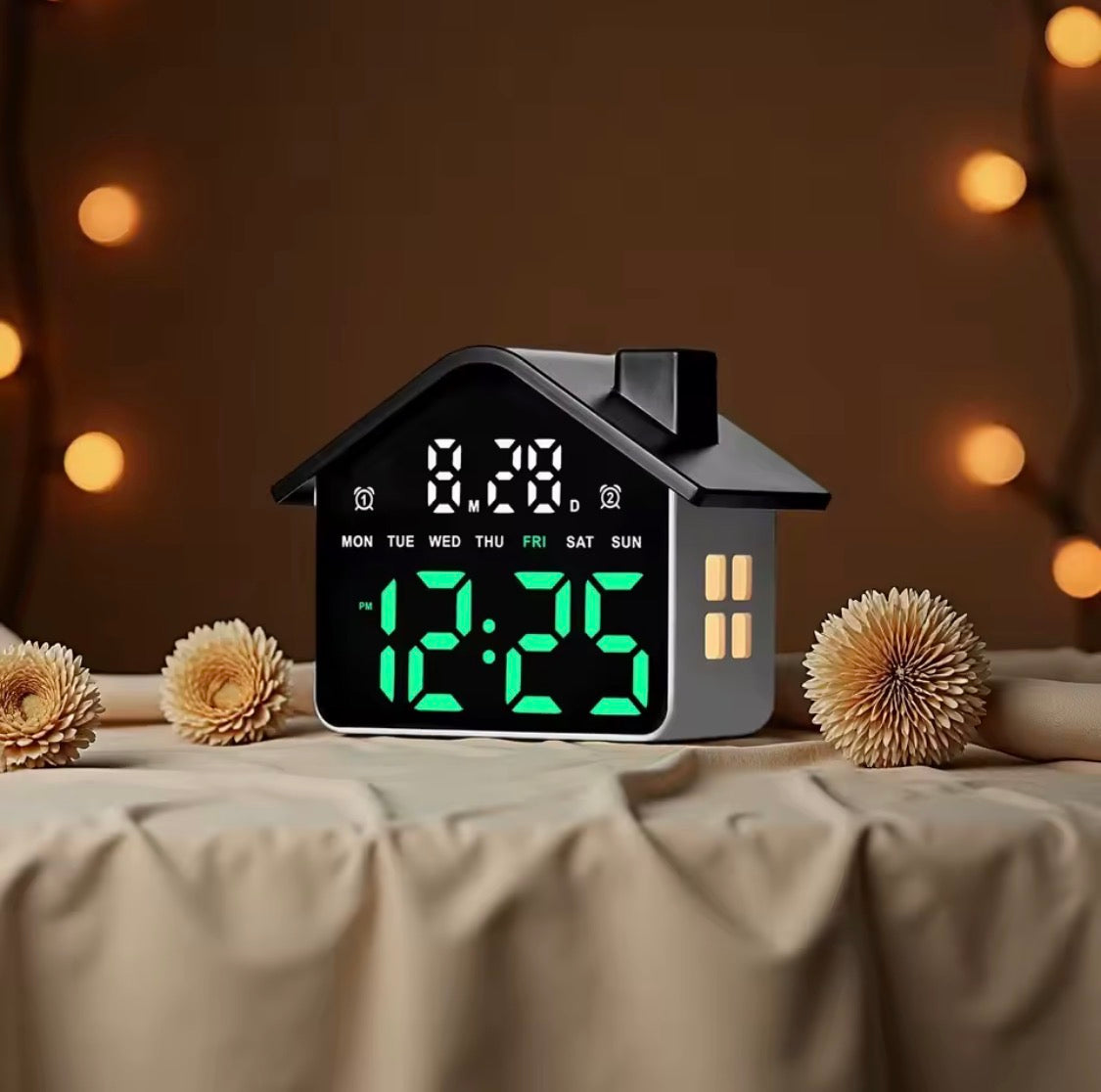 Dawn simulator alarm clock for gentle wake-up – product image 1
