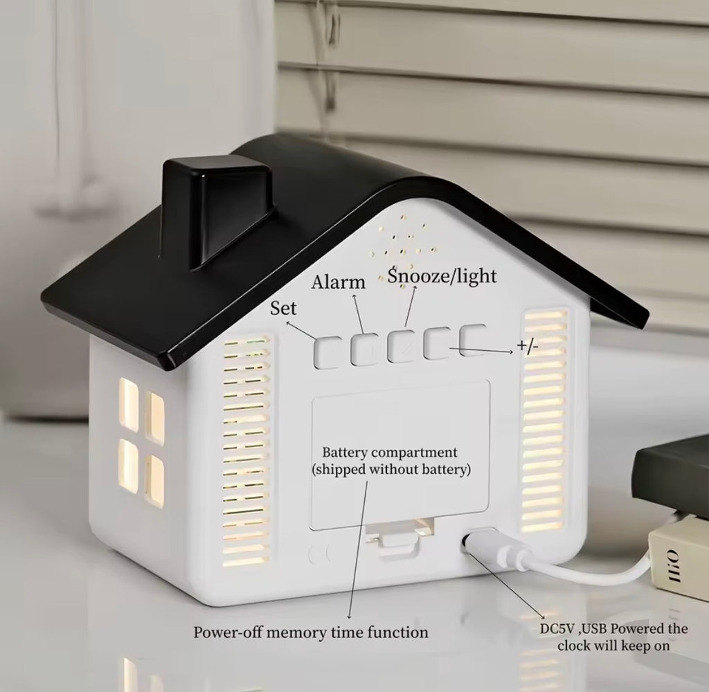 Dawn simulator alarm clock for gentle wake-up – product image 4