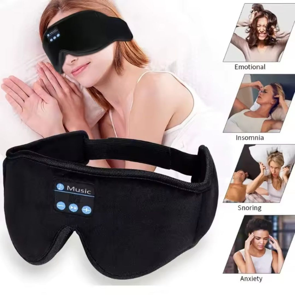 Bluetooth sleep eye mask with built-in speakers – product image 3