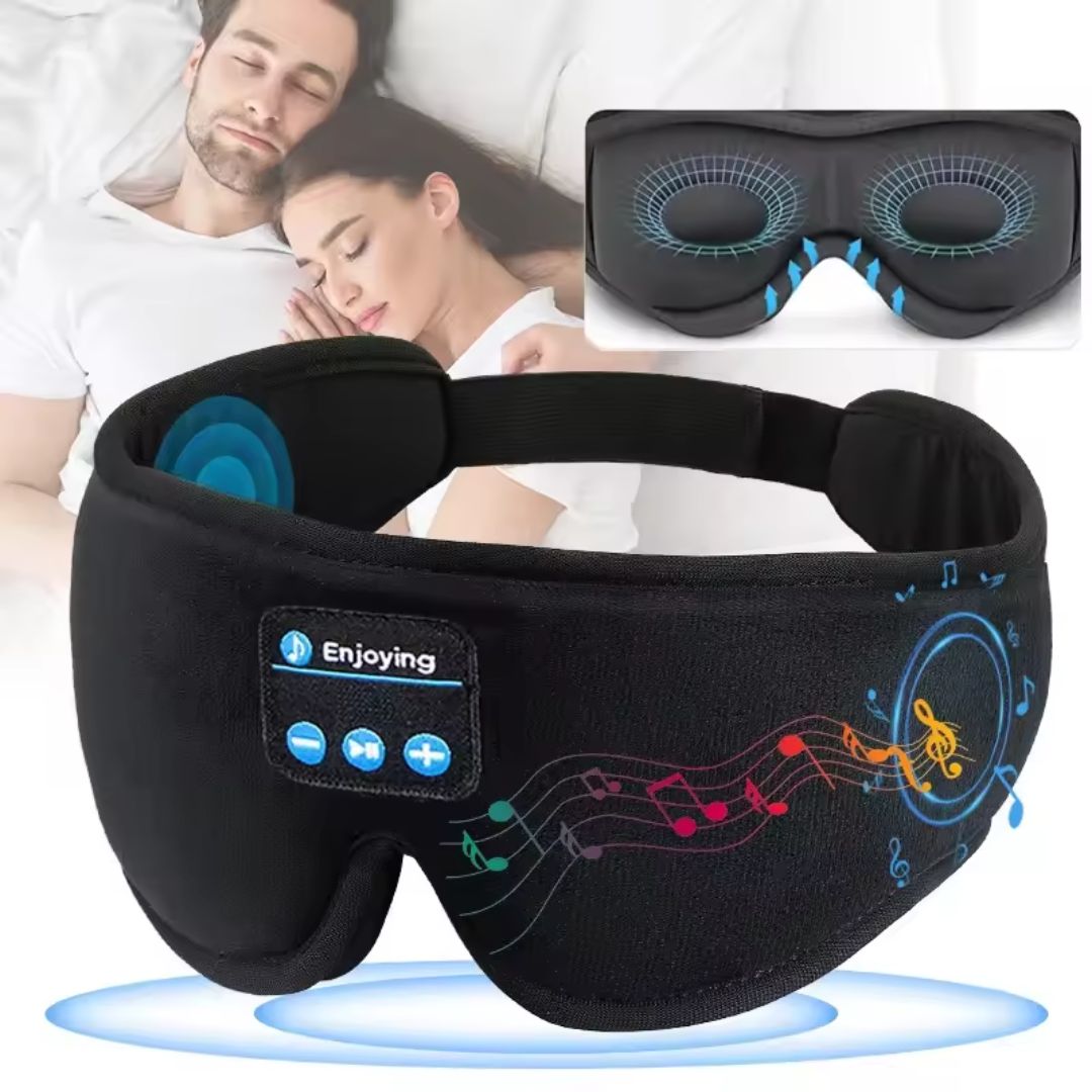 Bluetooth sleep eye mask with built-in speakers – product image 5