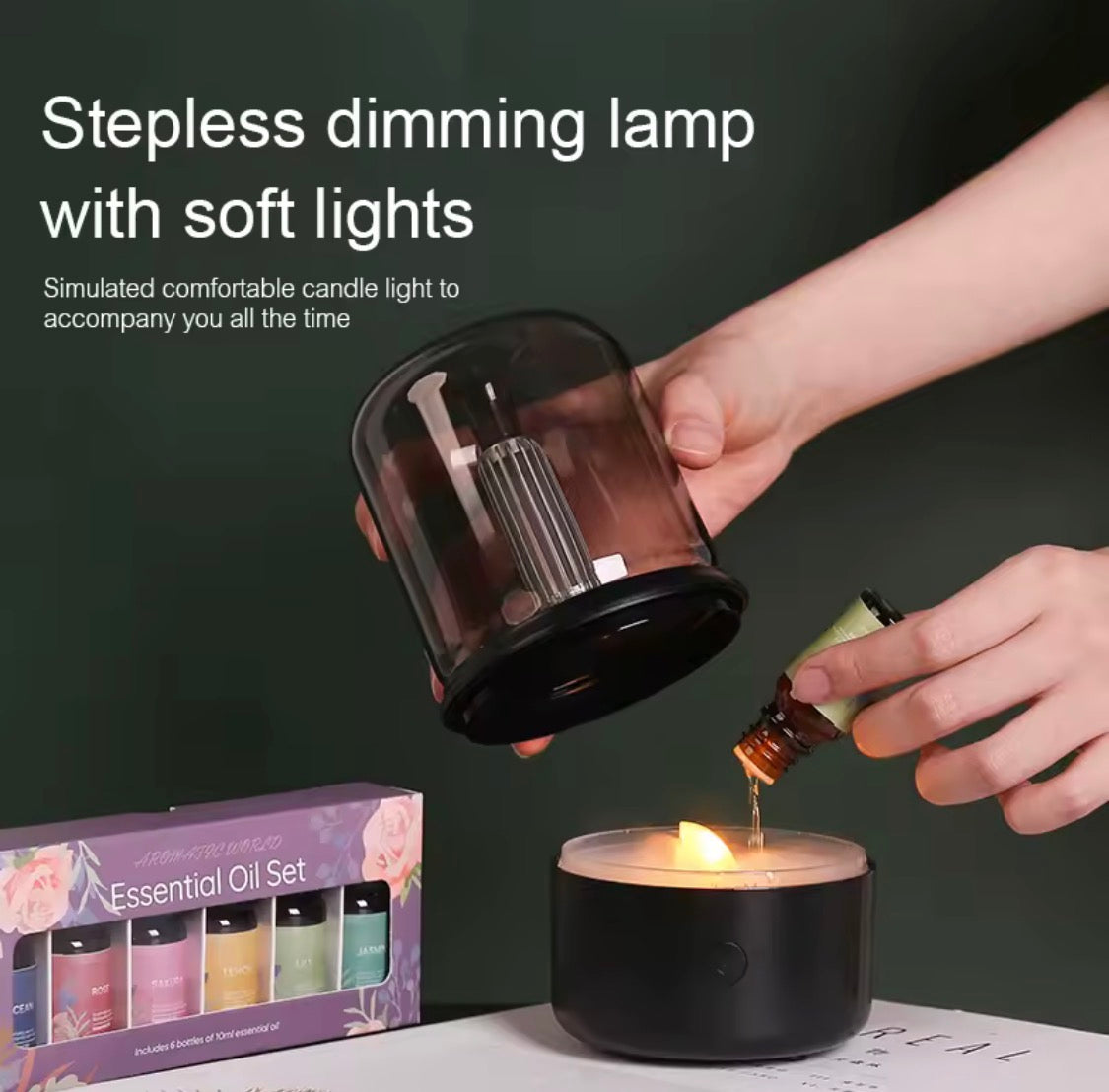 Desk aromatherapy diffuser for home and office – product image 3