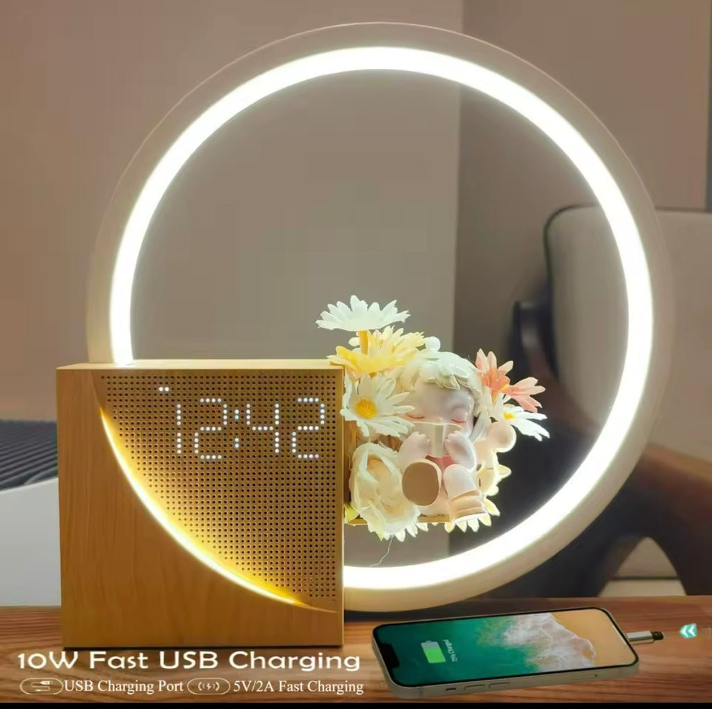 Wake-up light alarm clock for sleep routine – product image 1