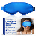 Cooling gel eye mask for relaxation and rest – product image 1