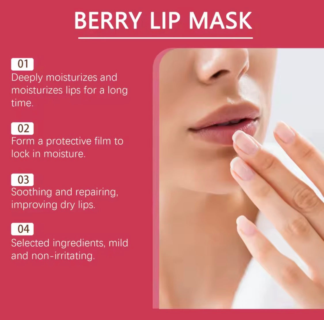 Overnight lip sleeping mask for hydration – product image 4