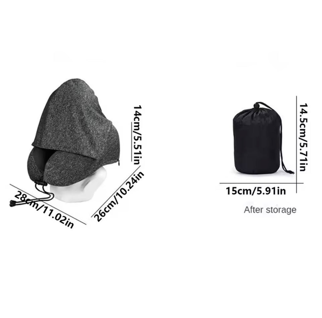 Sleep mask and earplug travel kit for rest – product image 4
