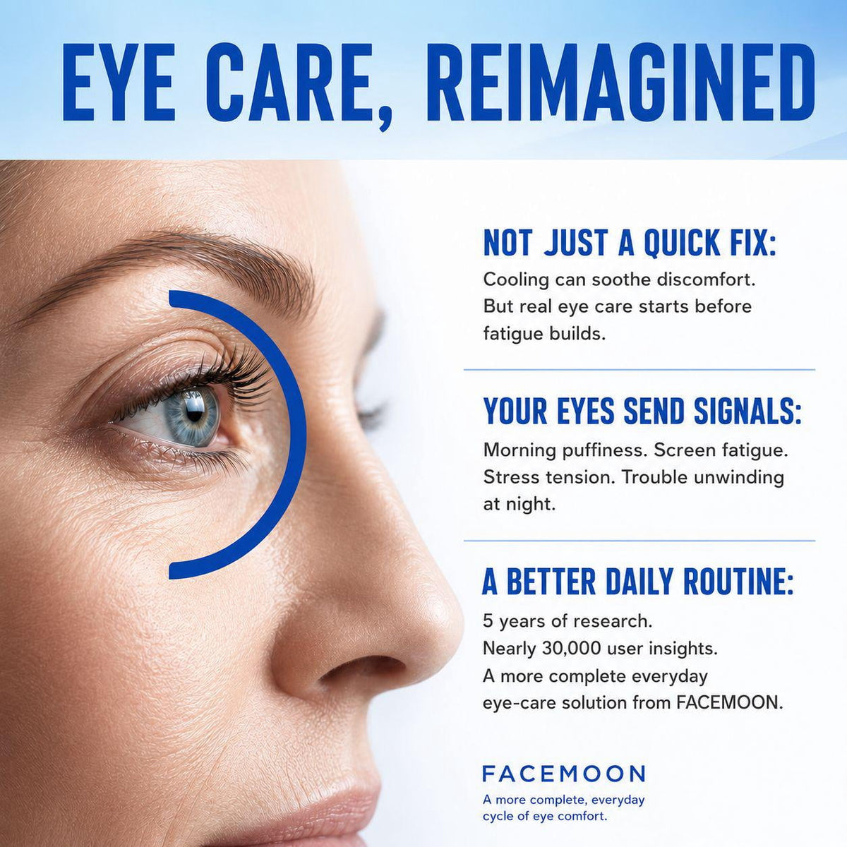 Cooling gel eye mask for relaxation and rest – product image 4