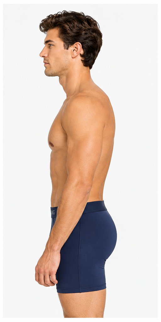 Cooling boxer briefs side view